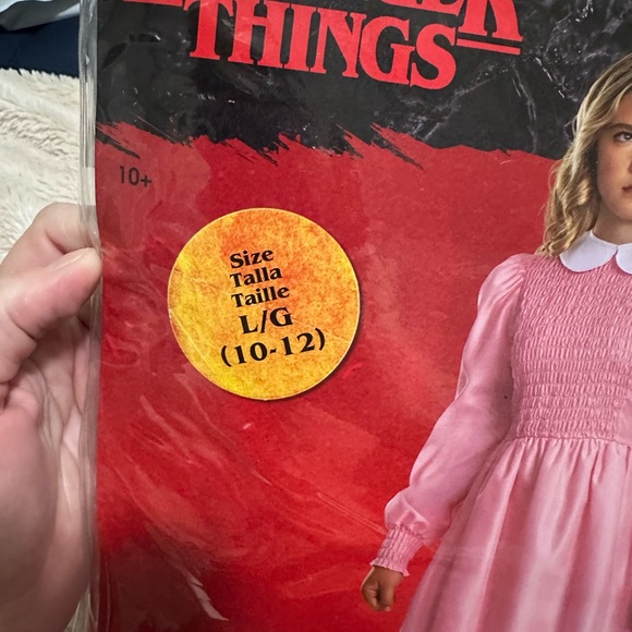 Eleven Pink Costume for Kids - Picture 2 of 2